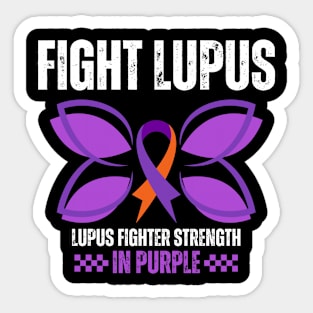 Fight Lupus Awareness Sticker